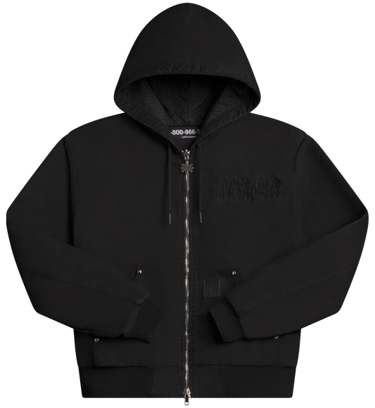 LOSTSHDWS REVERSIBLE DETACHED WORK JACKET (OIL)