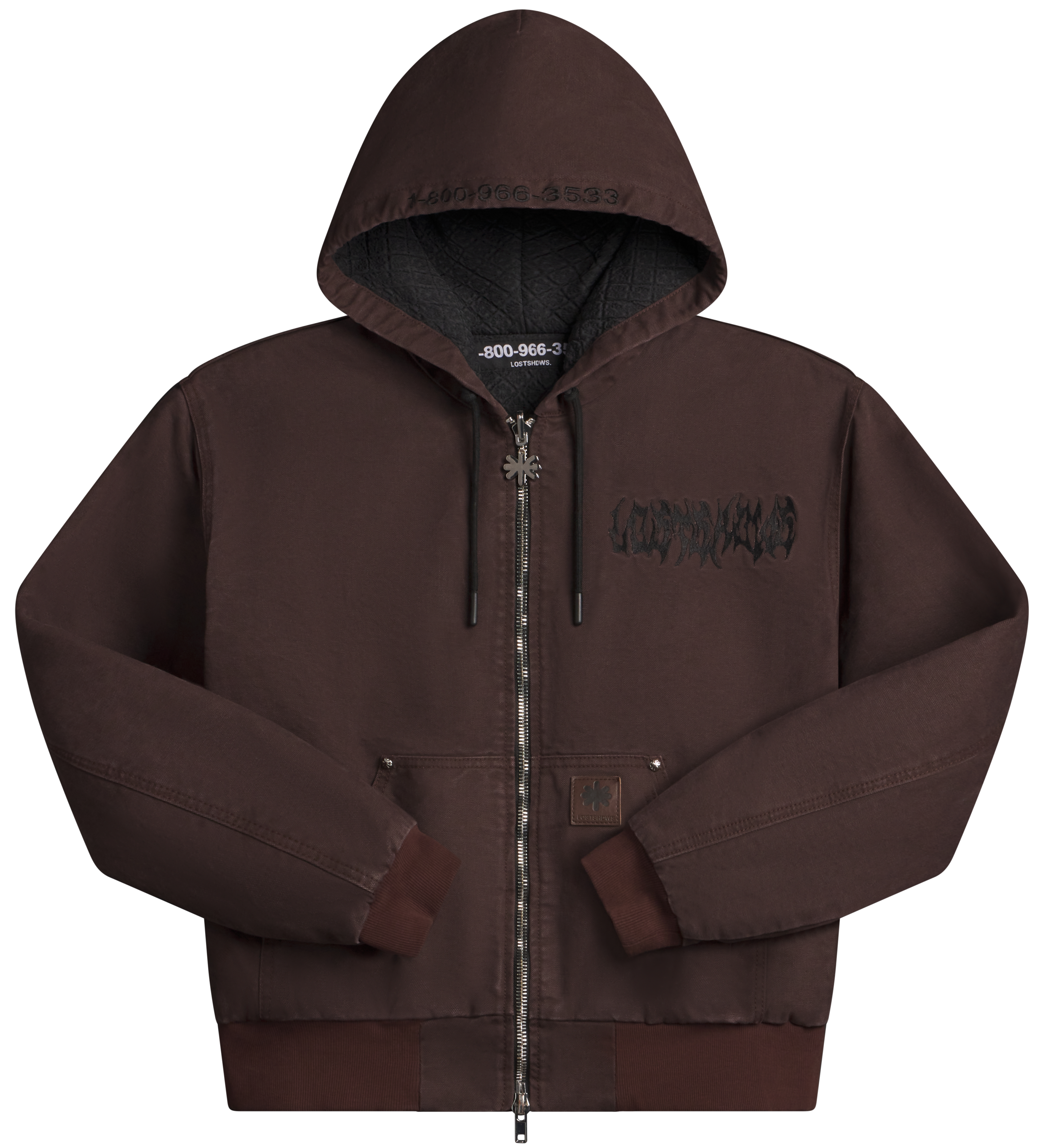 LOSTSHDWS REVERSIBLE DETACHED WORK JACKET (DIRT)