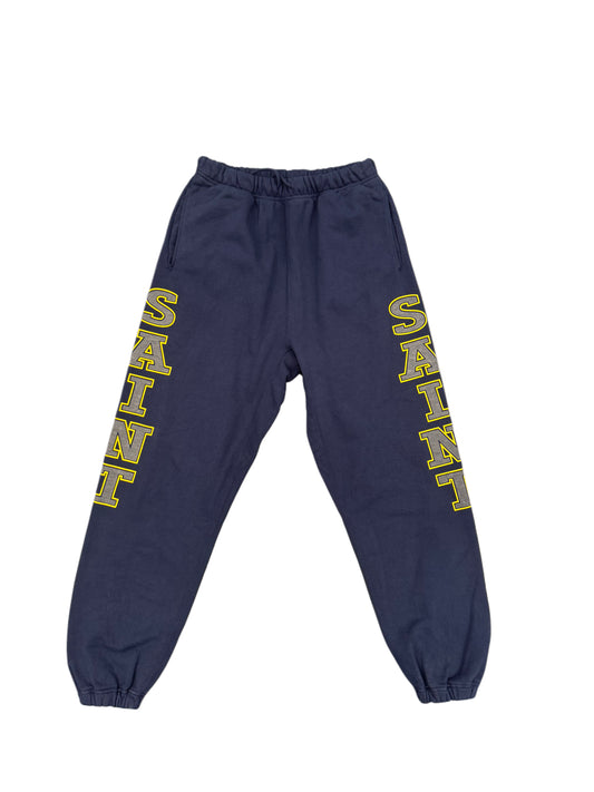 Saint Michael Saint Seal Sweatpants Navy