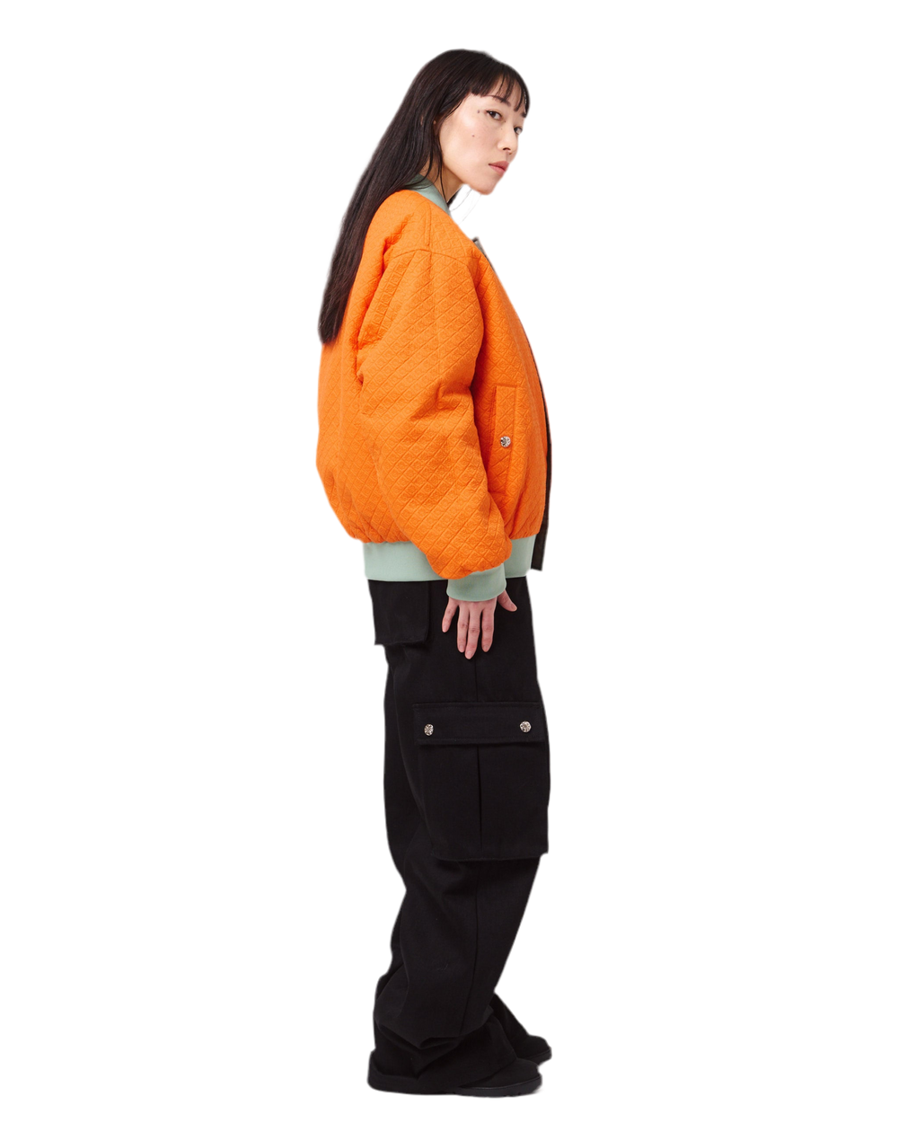 LOSTSHDWS REVERSIBLE DETACHED BOMBER (PETROLEUM)