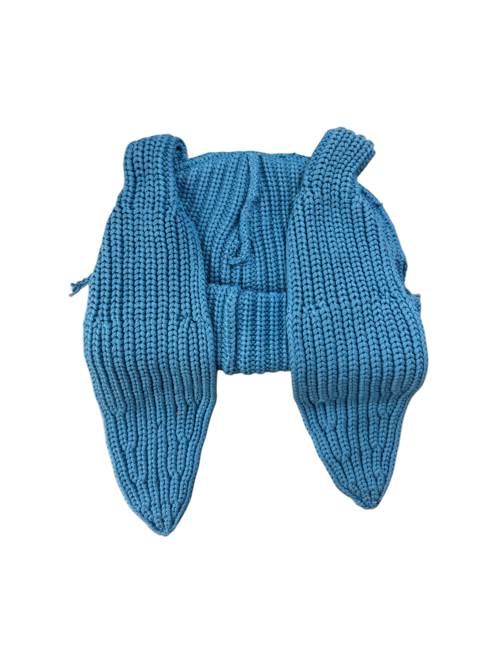 CHARLES JEFFREY LOVERBOY CHUNKY RABBIT BEANIE BLUE