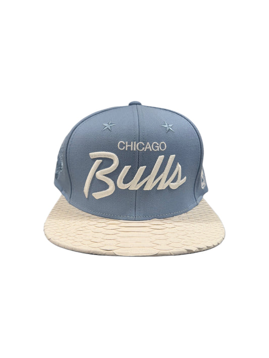 Just Don Chicago Bulls Baby Blue/White Brim