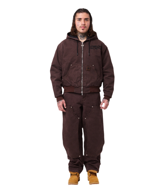 LOSTSHDWS REVERSIBLE DETACHED WORK JACKET (DIRT)