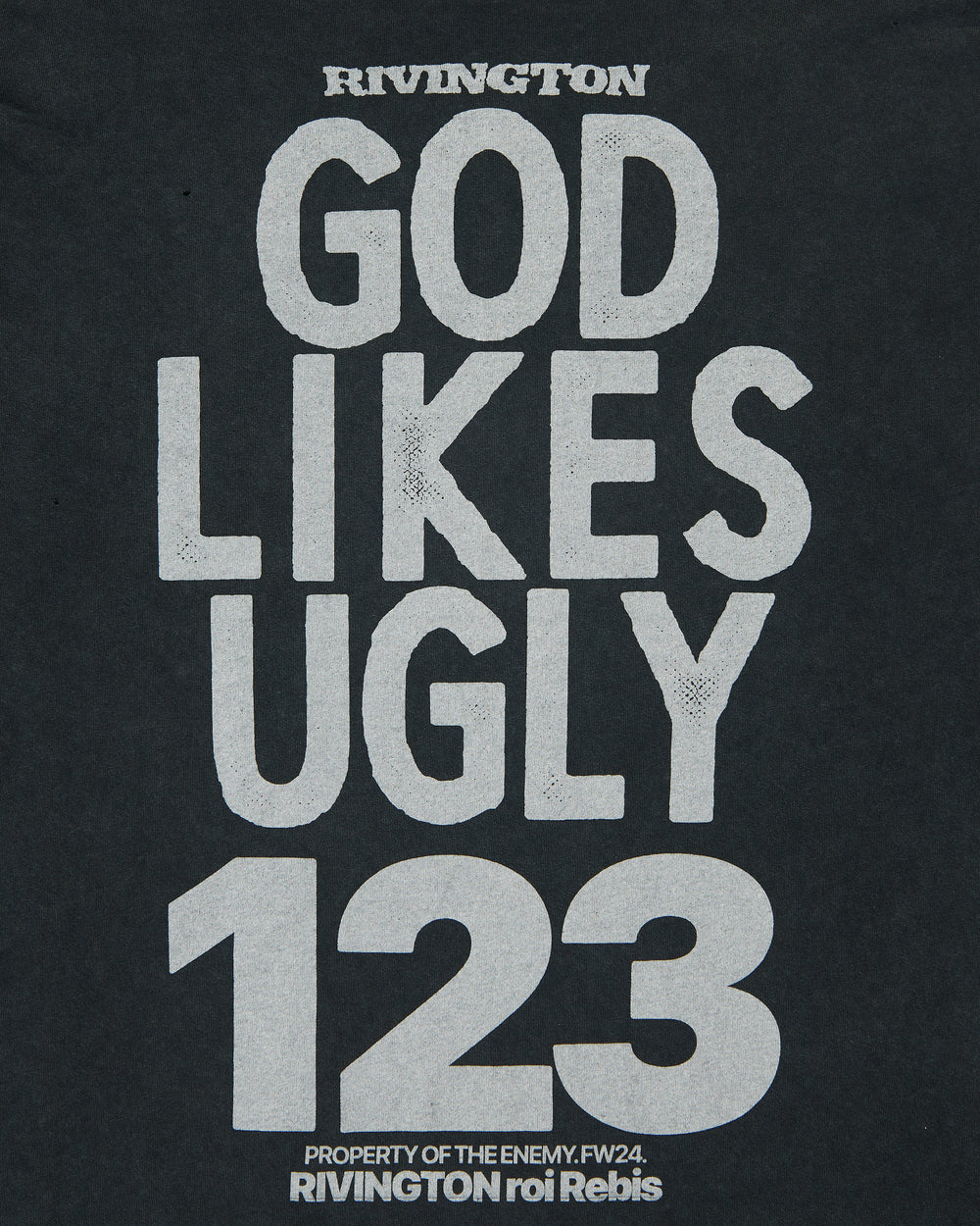 RIVINGTON ROI REBIS CLAYTON LS TEE VINTAGE BLACK