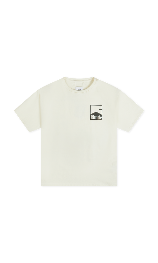 RHUDE CHEVRON TEE VTG WHITE