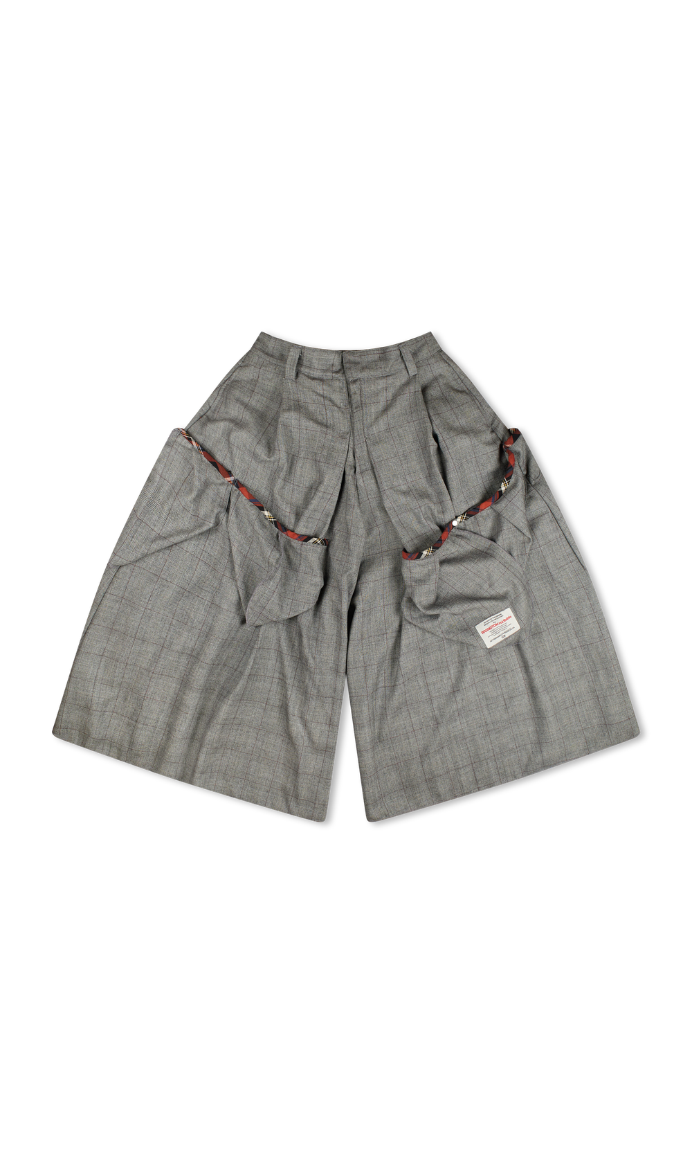 RIVINGTON ROI REBIS A GOOD SHEPARDS TROUSER GREY PLAID CON