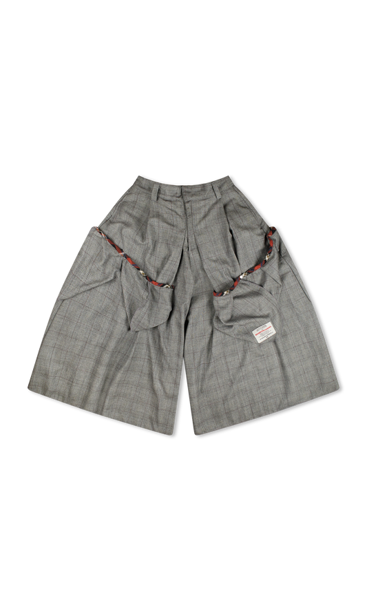 RIVINGTON ROI REBIS A GOOD SHEPARDS TROUSER GREY PLAID CON