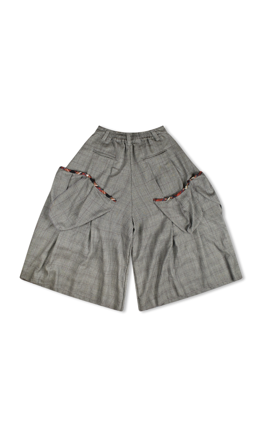 RIVINGTON ROI REBIS A GOOD SHEPARDS TROUSER GREY PLAID CON
