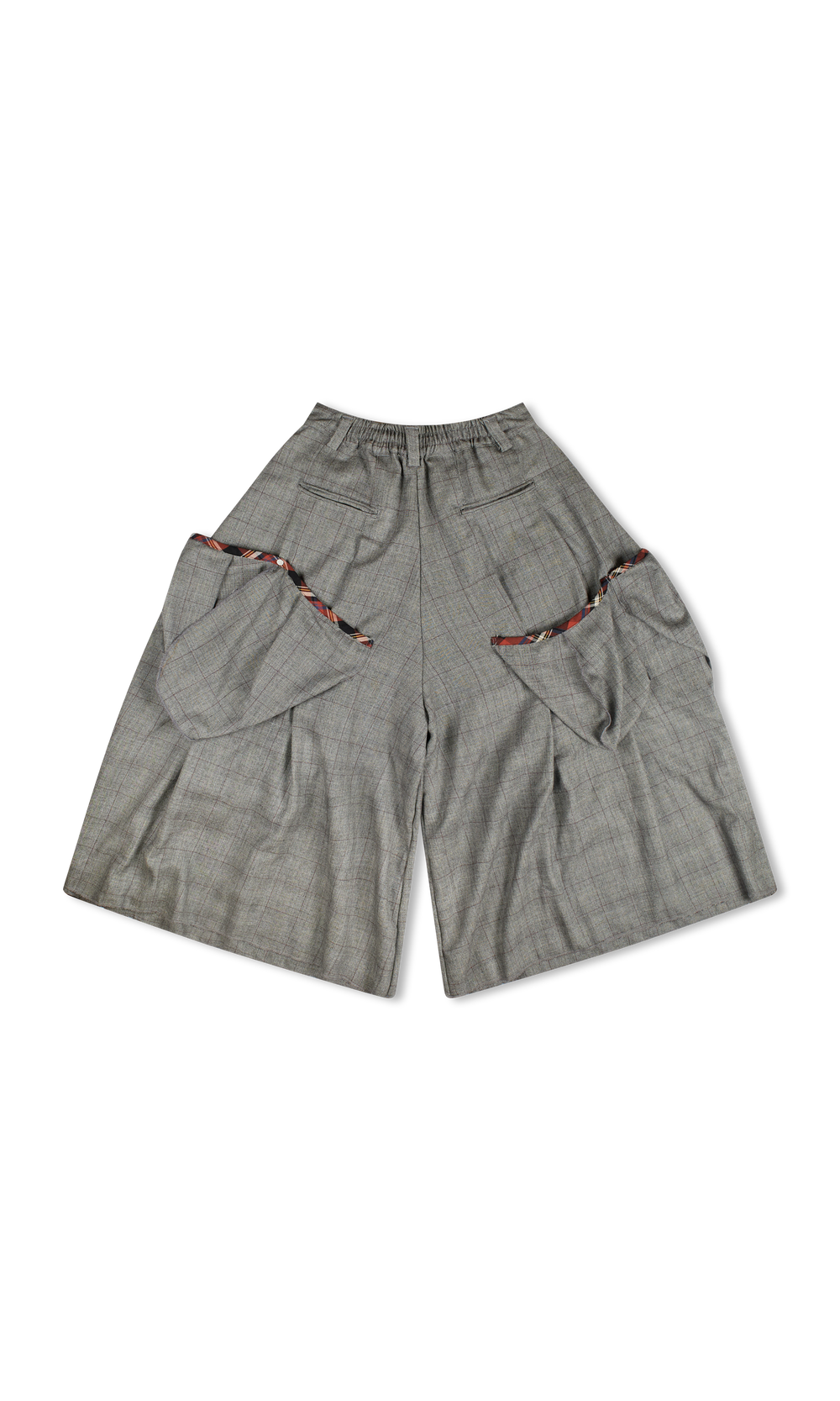 RIVINGTON ROI REBIS A GOOD SHEPARDS TROUSER GREY PLAID CON