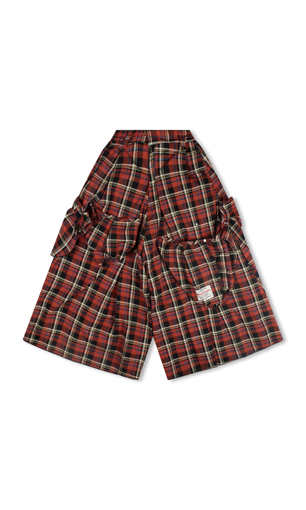 RIVINGTON ROI REBIS A GOOD SHEPARDS TROUSER ORANGE PLAID CON