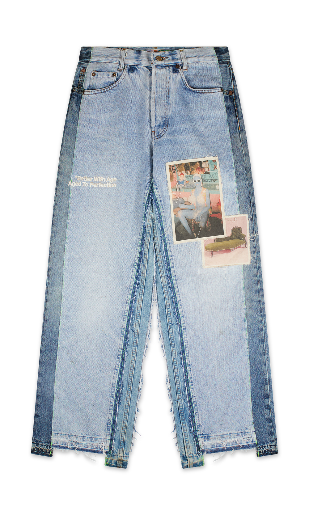 Better With Age Baggy Jawn Denim Pants Indigo