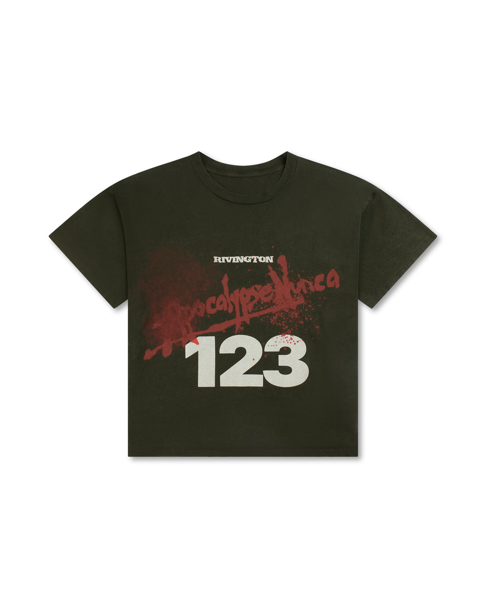 RIVINGTON ROI REBIS APOCALYPSE NUNCA SS TEE BLACK