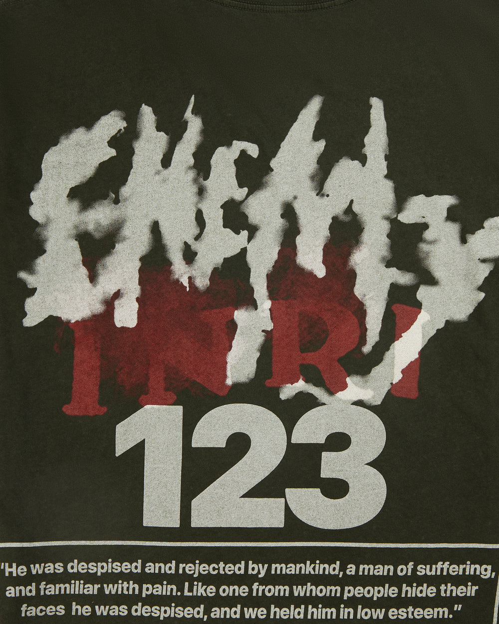 RIVINGTON ROI REBIS APOCALYPSE NUNCA SS TEE BLACK