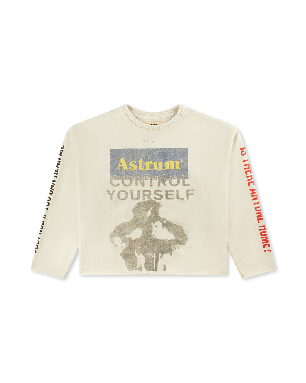 ASTRUM CONTROL YOURSELF CREWNECK NATURAL