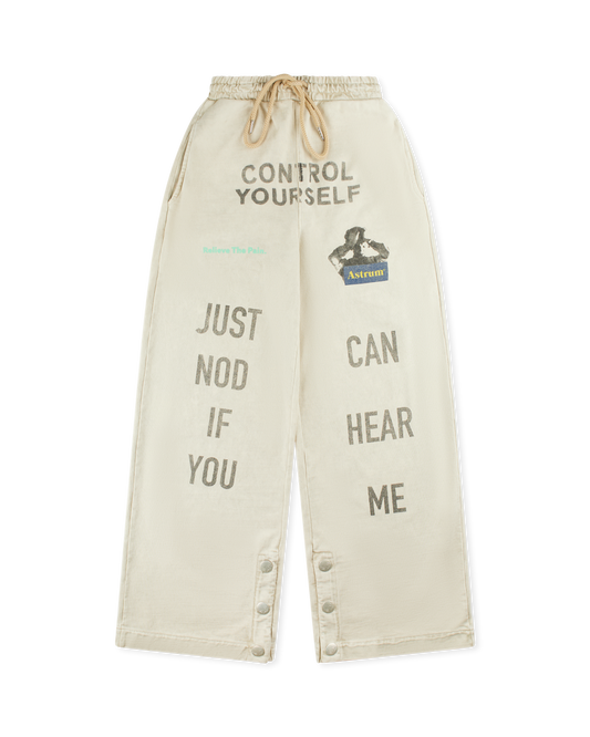 ASTRUM CONTROL YOURSELF SWEATPANT NATURAL