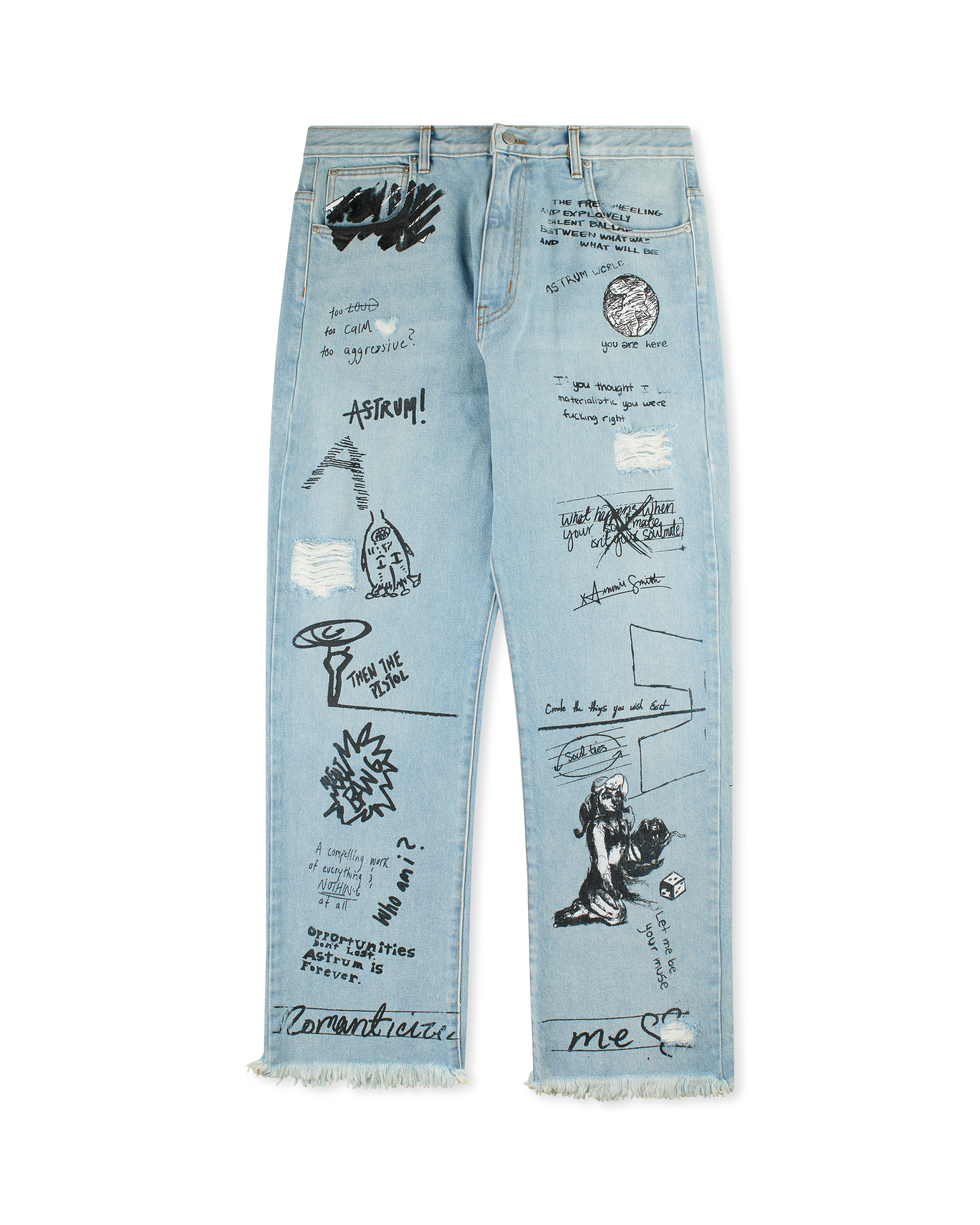 ASTRUM DEDICATION JEANS BLUE