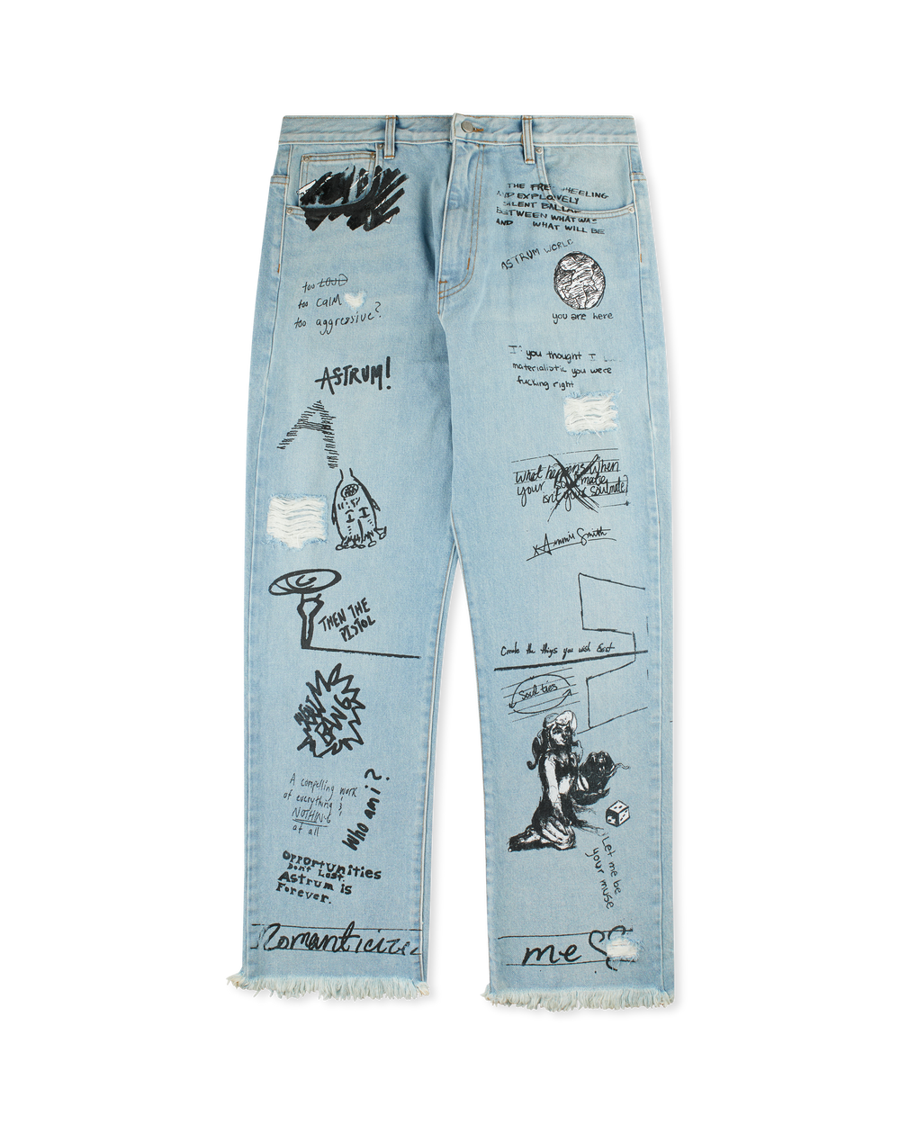 ASTRUM DEDICATION JEANS BLUE