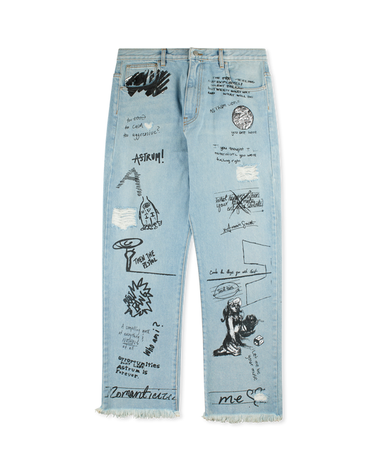 ASTRUM DEDICATION JEANS BLUE