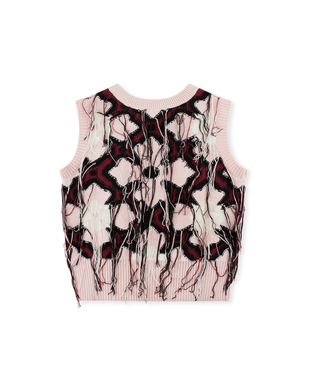 CHARLES JEFFREY LOVERBOY GUDDLE VEST PINK PARLIAMENT