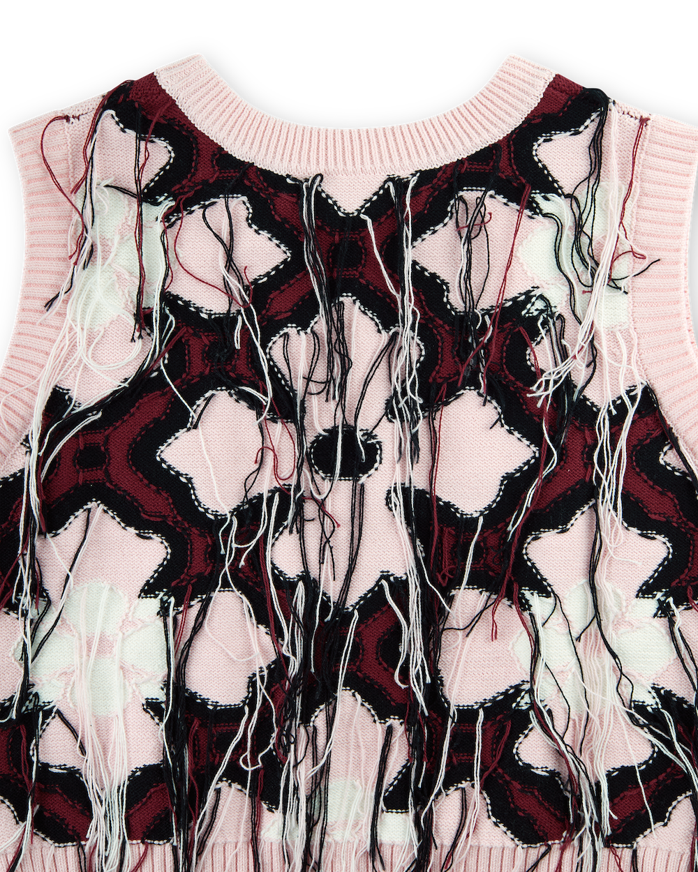 CHARLES JEFFREY LOVERBOY GUDDLE VEST PINK PARLIAMENT