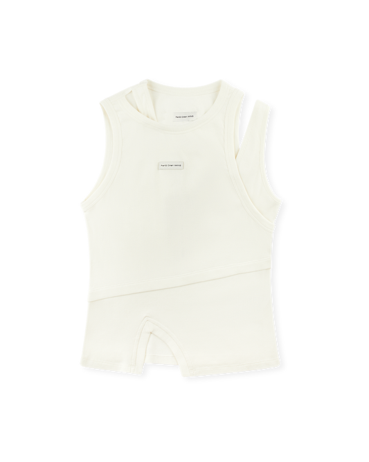 Feng Chen Wang 2 In One Vest White