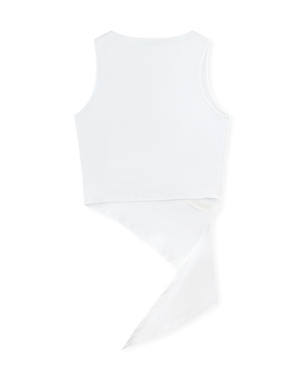 Feng Chen Wang Patchwork Vest White