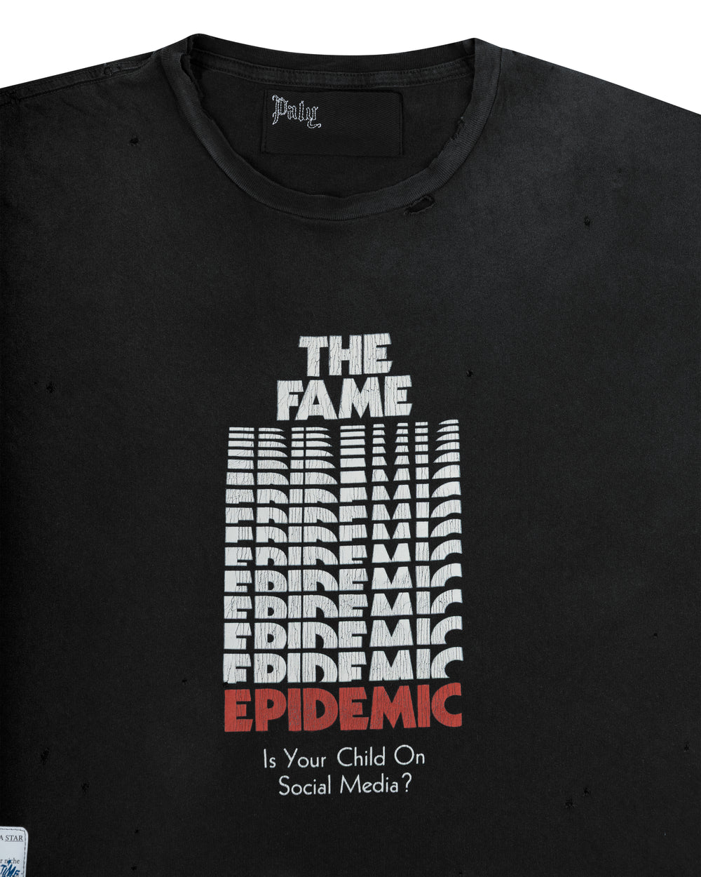 Paly Fame Epidemic Tee Black