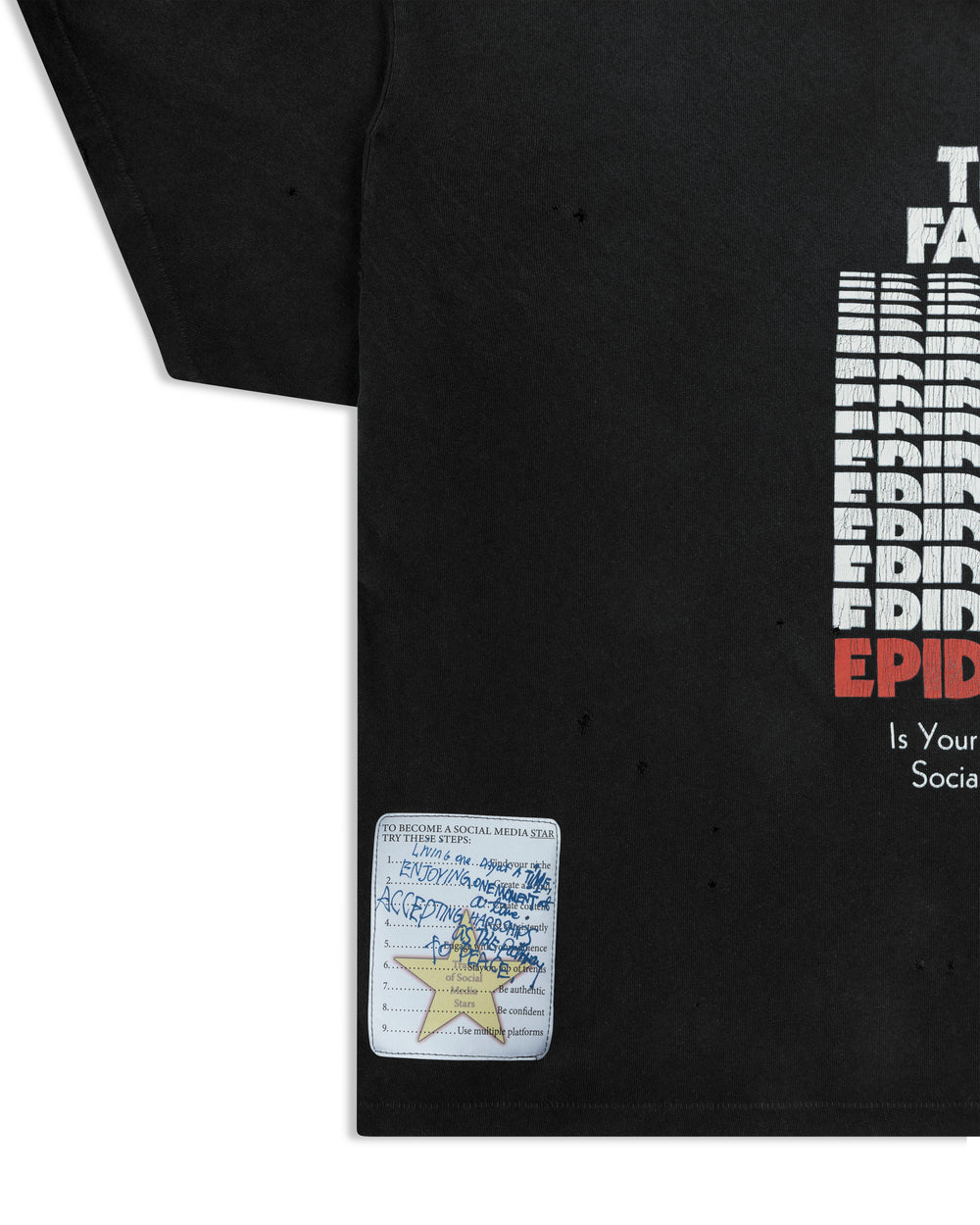 Paly Fame Epidemic Tee Black