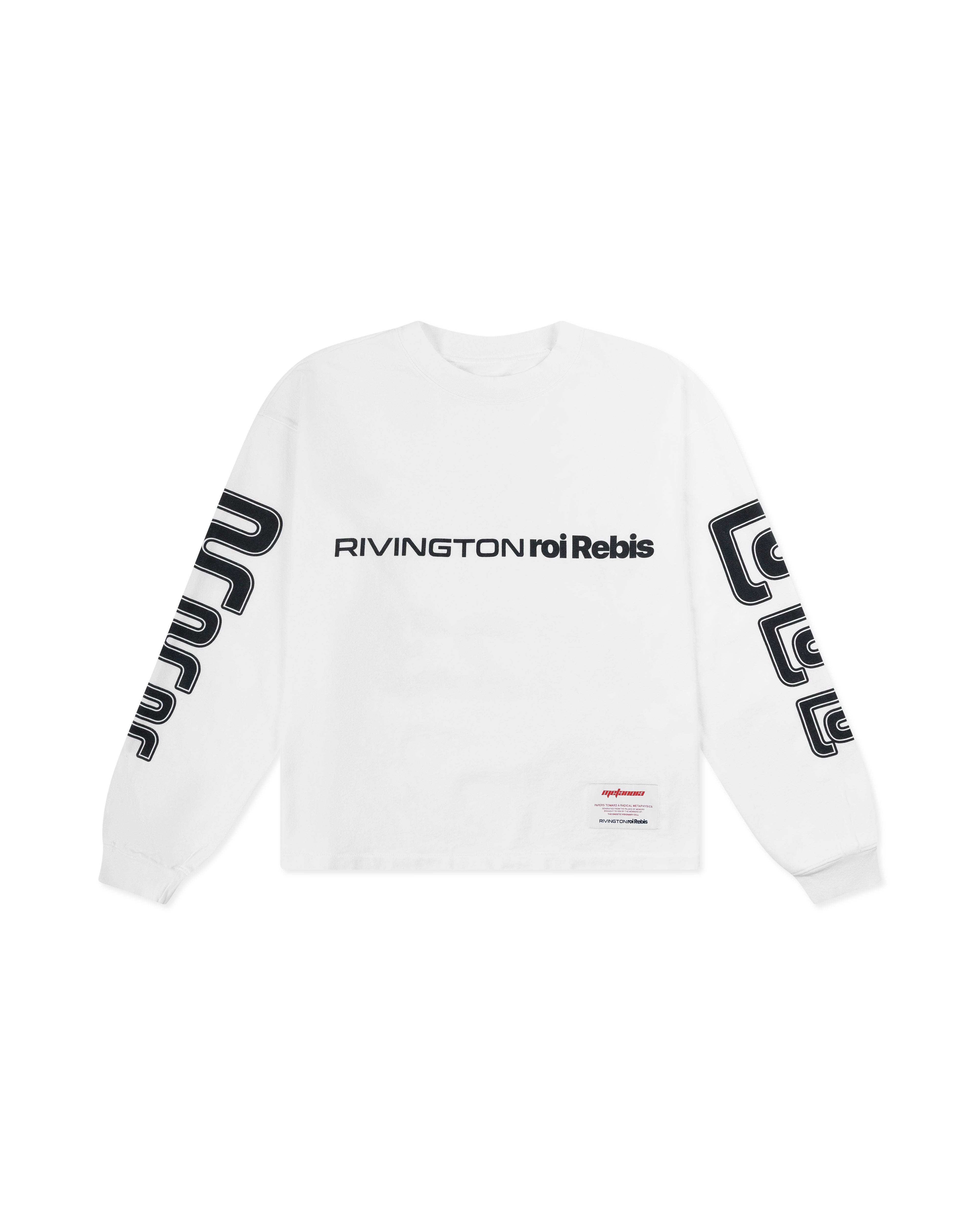 RIVINGTON ROI REBIS META USO GARDEN LS TEE MAX WHITE