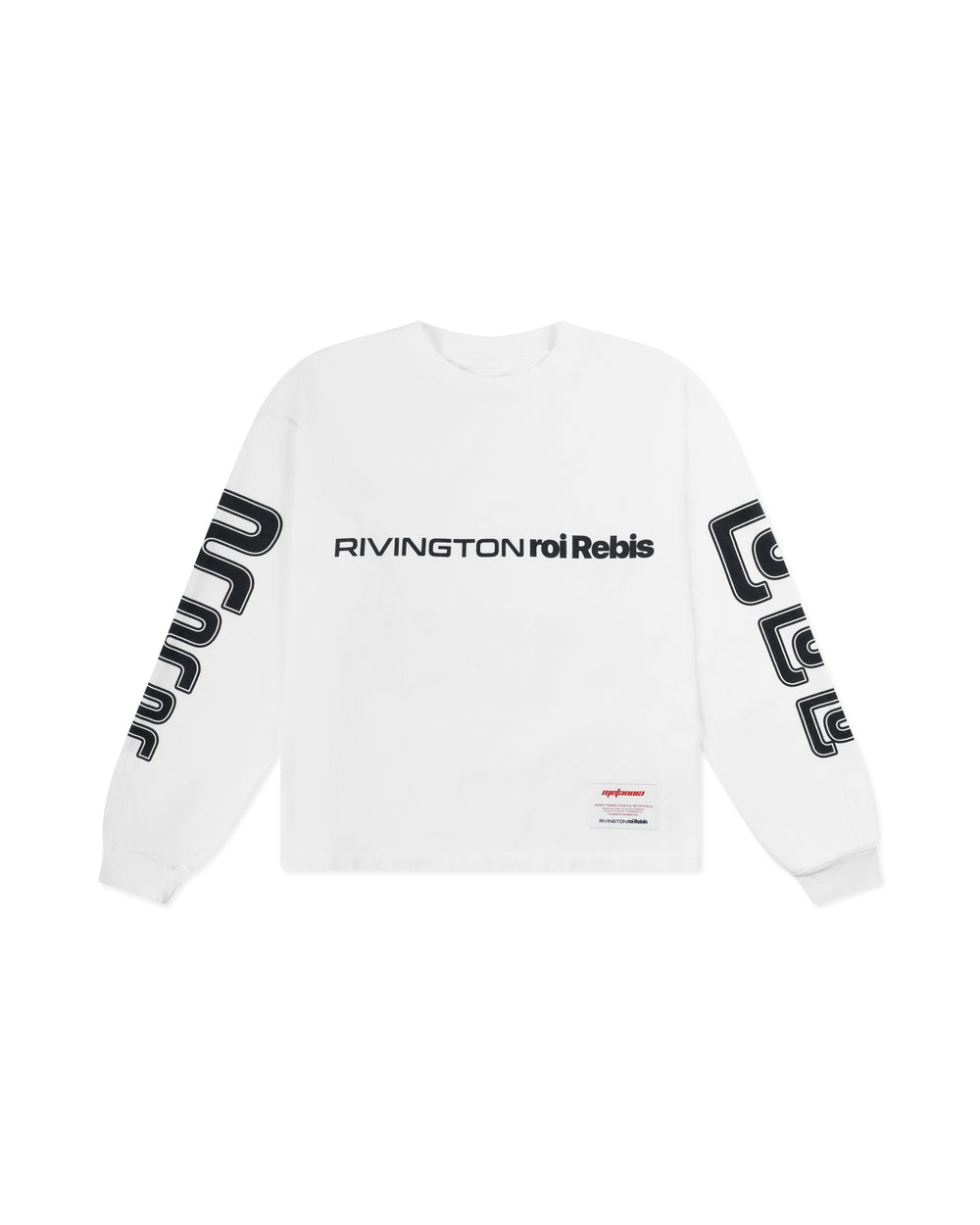 RIVINGTON ROI REBIS META USO GARDEN LS TEE MAX WHITE