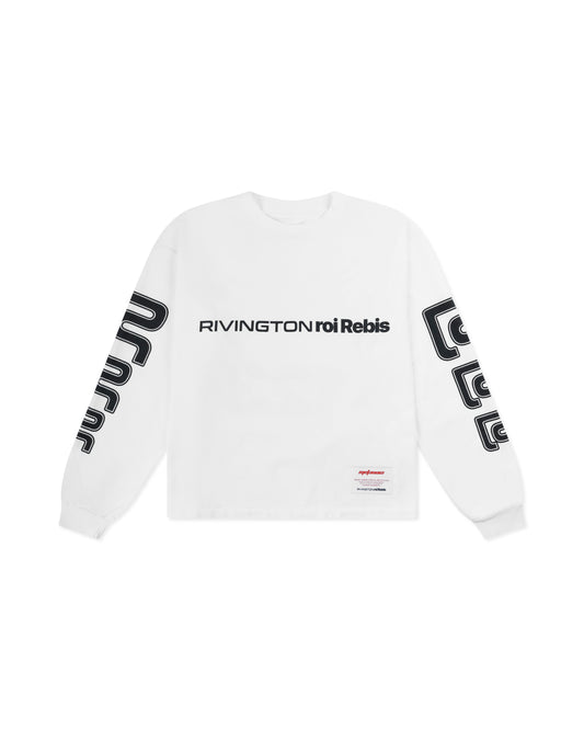 RIVINGTON ROI REBIS META USO GARDEN LS TEE MAX WHITE