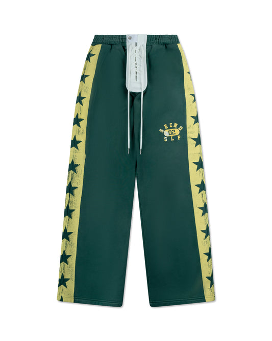 SECNDSLF ALL STAR FIELD DAY LOUNGE PANT FORREST GREEN