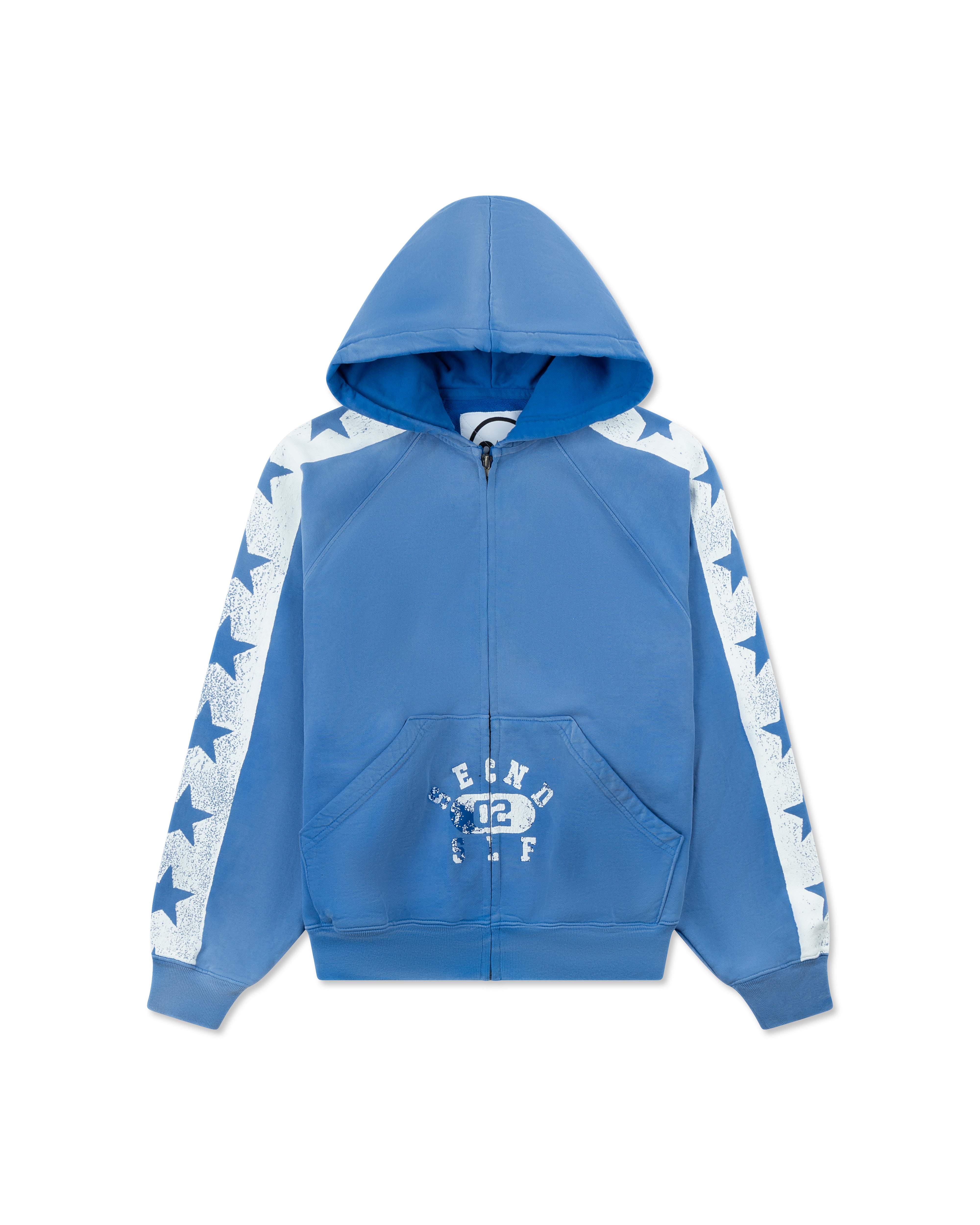 SECNDSLF ALL STAR FIELD DAY ZIP-UP BLUE