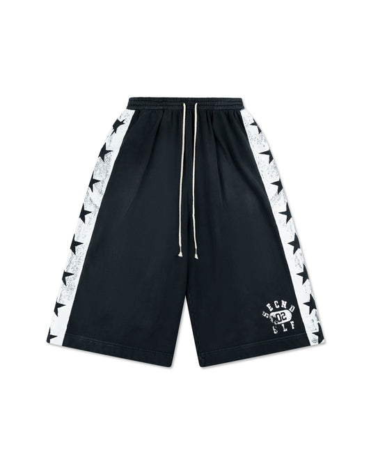 SECNDSLF JUMBO PRACTICE SHORT BLACK