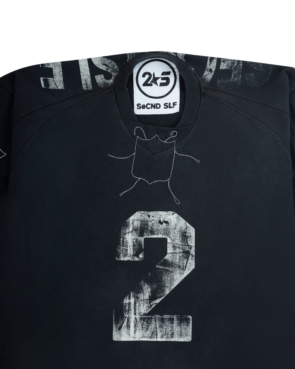 SecndSlf RETROSPECTIVE JERSEY BLACK