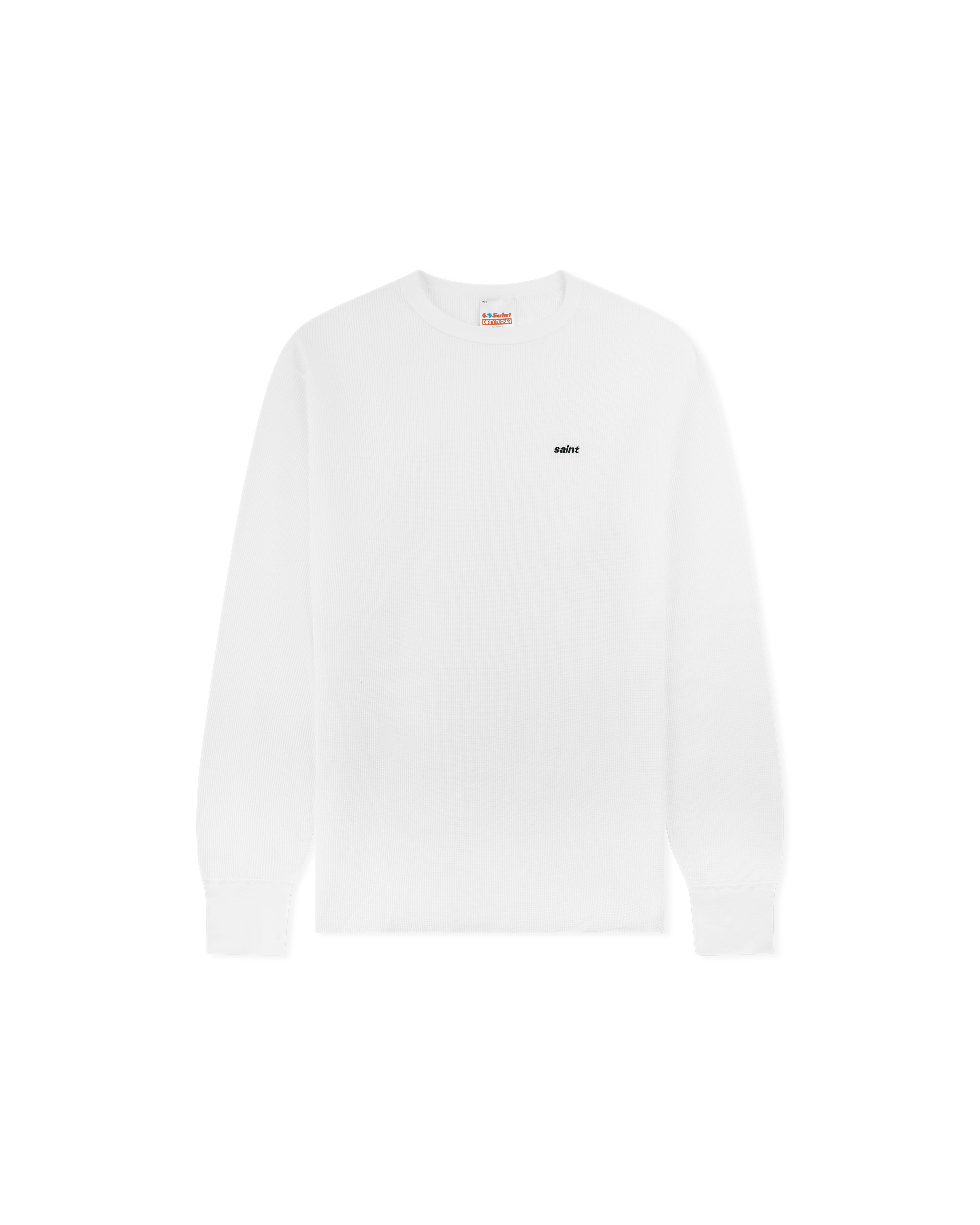 Saint Michael LS Thermal Tee White