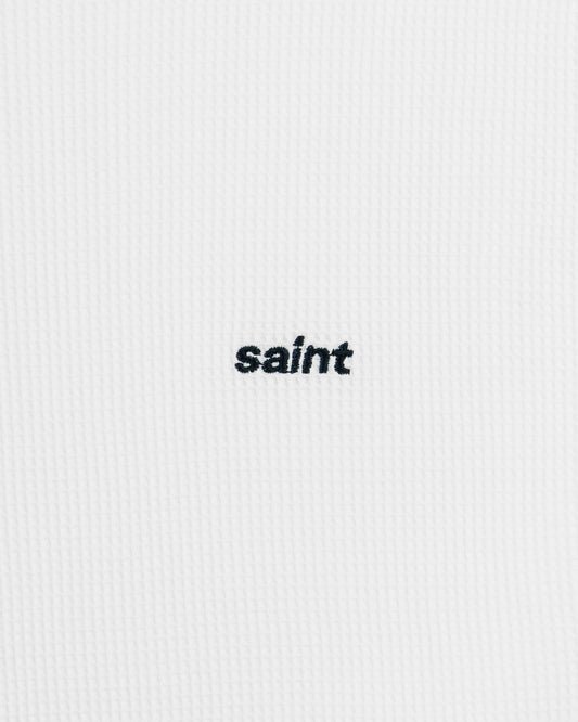 Saint Michael LS Thermal Tee White