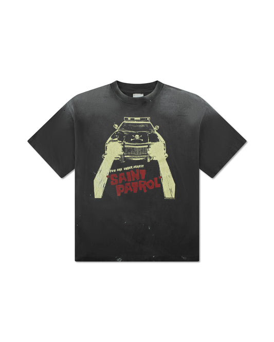SAINT MICHAEL SAINT PATROL TEE BLACK
