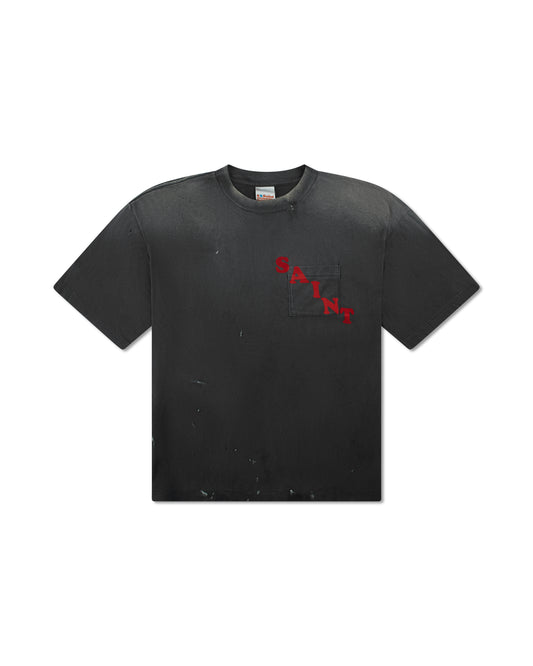 Saint Michael Saint Pocket Tee Black