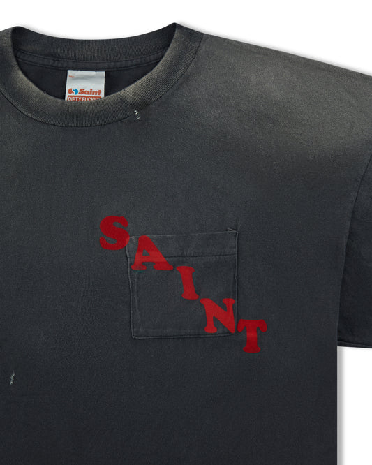 Saint Michael Saint Pocket Tee Black