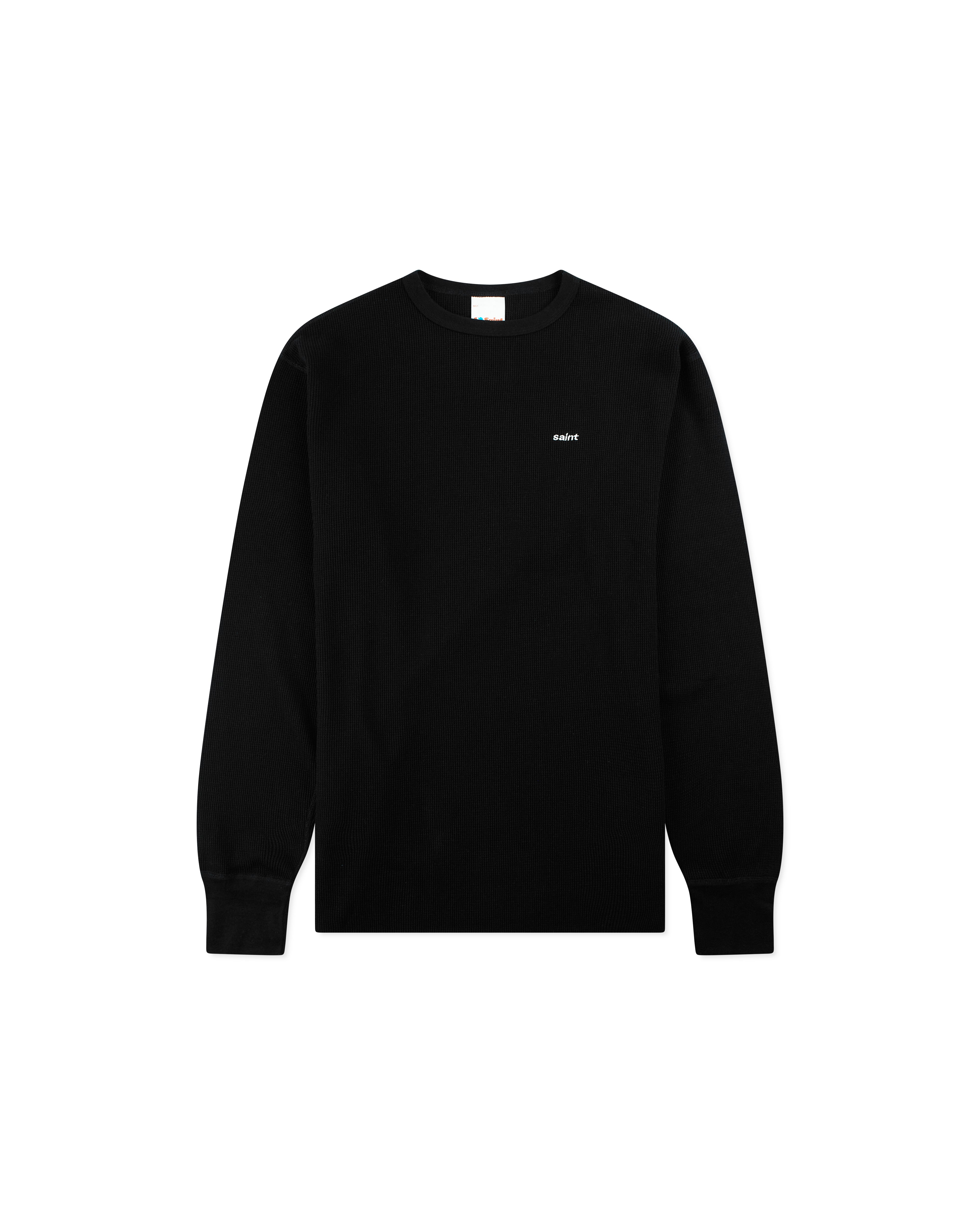 Saint Michael LS Thermal Tee Black