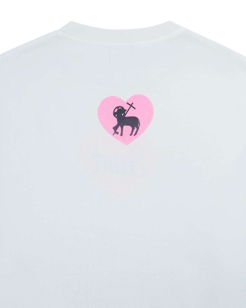 Saint Michael Heart T-Shirt White