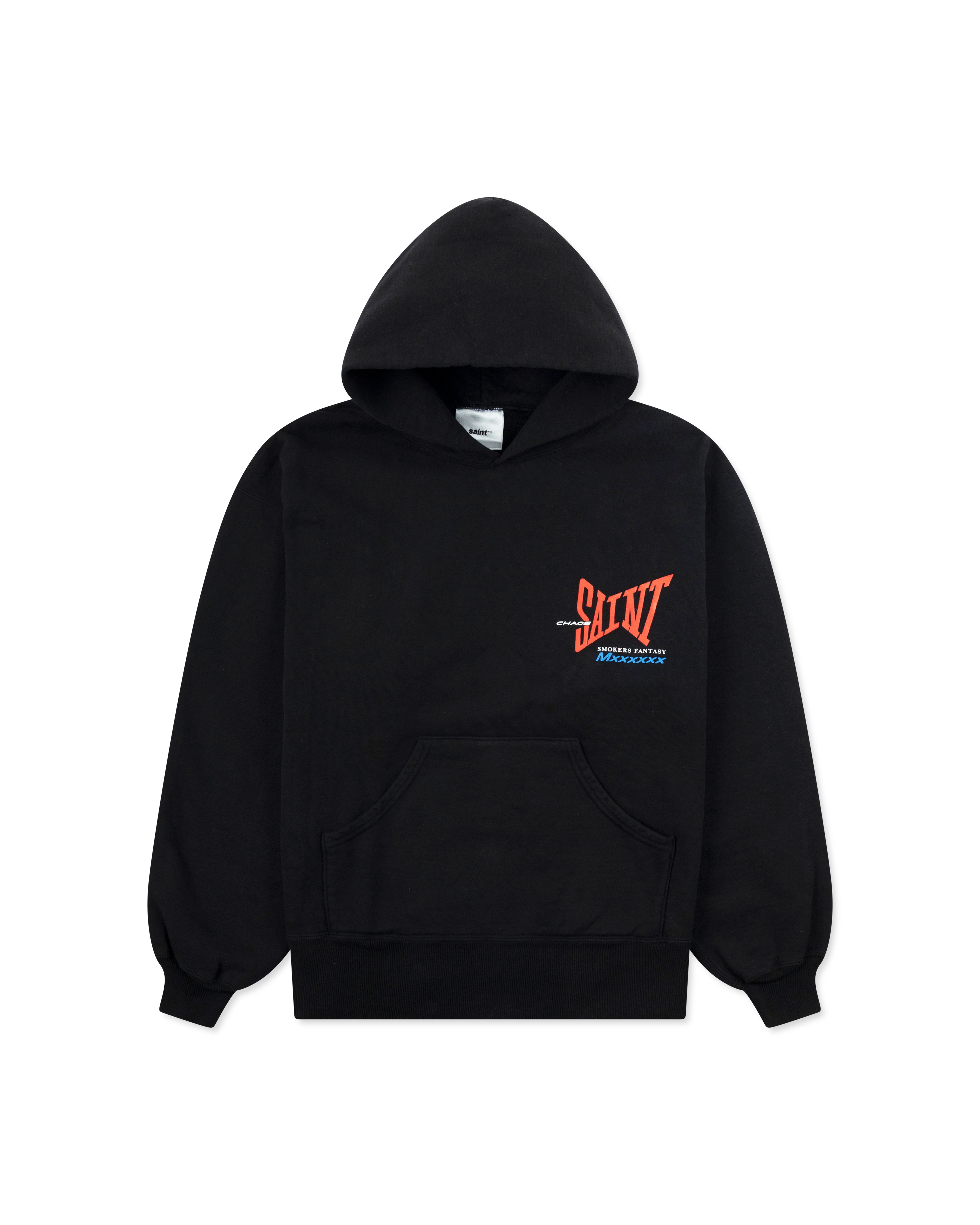 Saint Michael Saint Ribbon Hoodie Black
