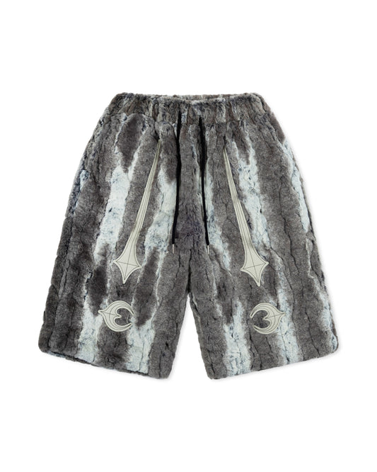 Thug Club TC Bone Fur Shorts Ivory