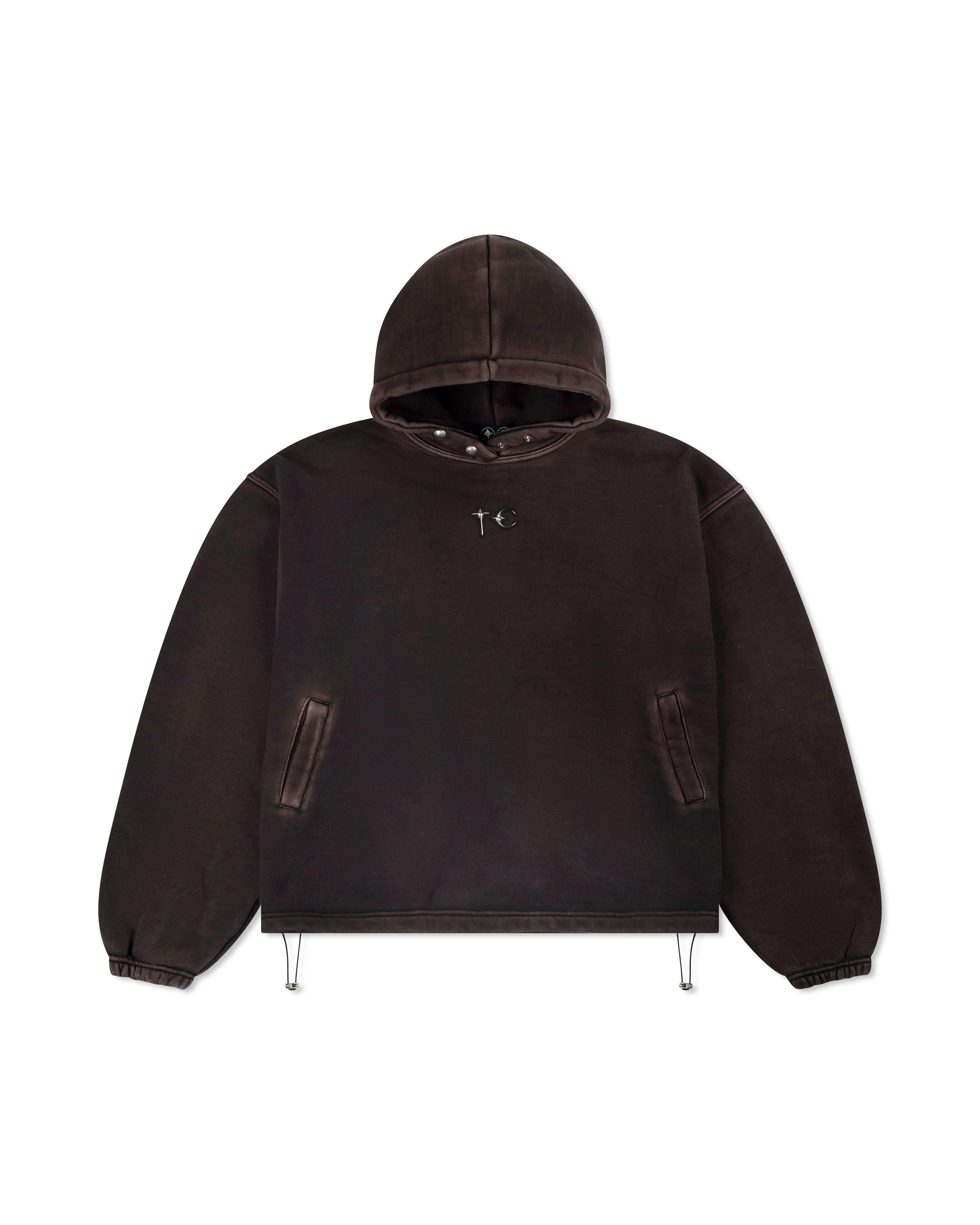 Thug Club Devil Peace Patch Hoodie Black