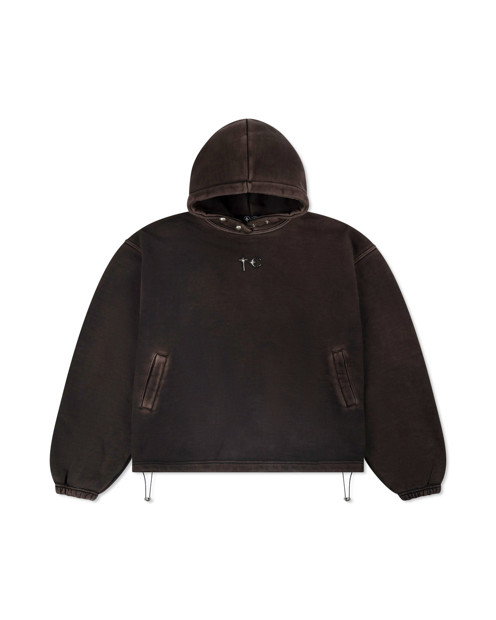 Thug Club Devil Peace Patch Hoodie Black