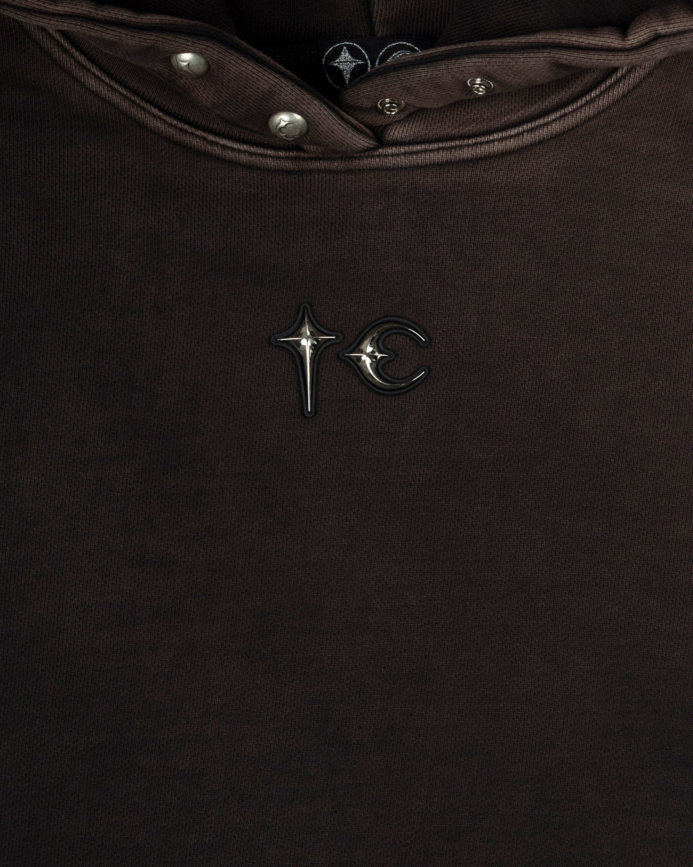 Thug Club Devil Peace Patch Hoodie Black