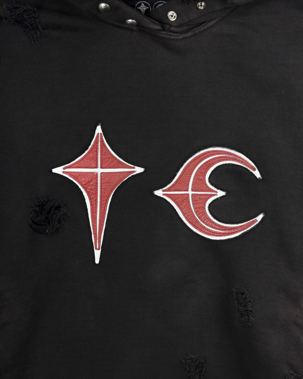 Thug Club Rock Hoodie Black