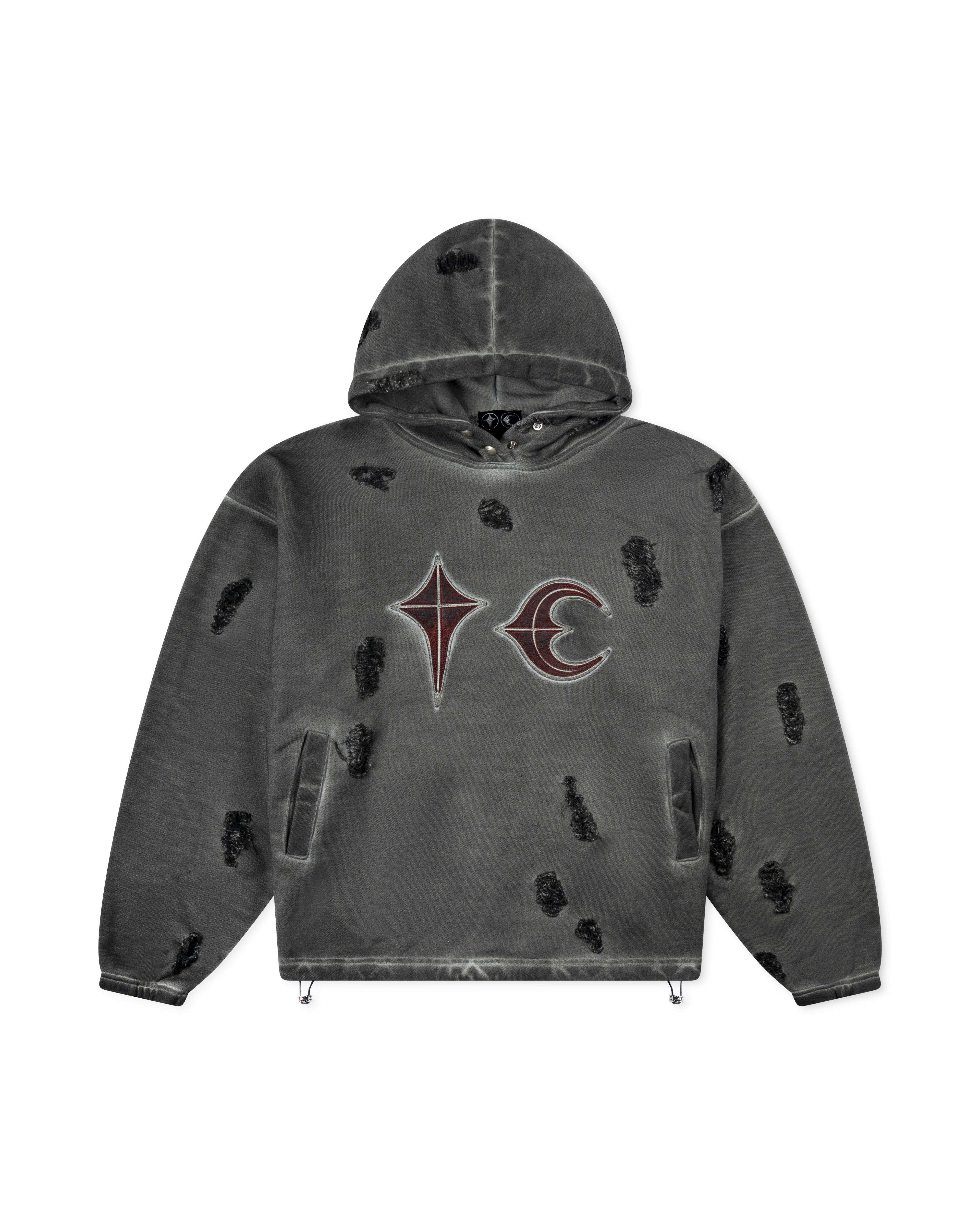 Thug Club Rock Hoodie Grey