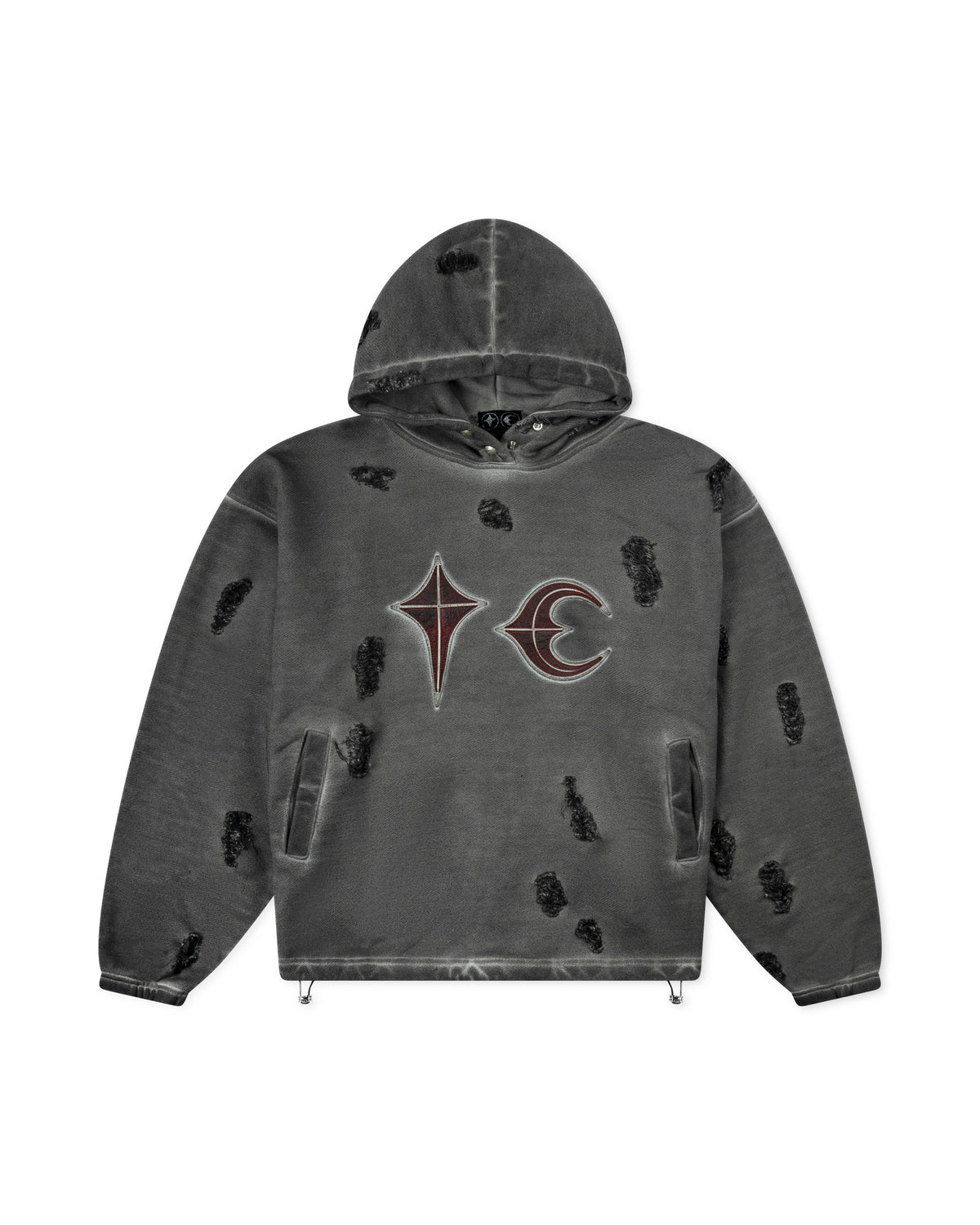 Thug Club Rock Hoodie Grey – E3RD